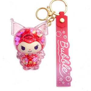 Bubble Liquid Moving Keychain p-35