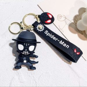 23 Spider-Man Keychain | Cute Superhero Key Ring for Bag & School Bag