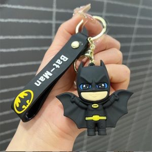 36 Unique Batman Keychain Collection | Stylish Superhero Keyring for Bag & School Bag