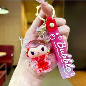 31 Red Cute Cartoon Keychain – Cute Cartoon Keyring