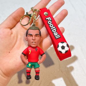 52 Portugal Football Player Keychain | Cristiano Ronaldo 7