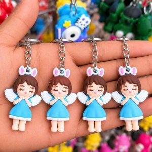70 এক পিছ Cute Angel Keychain