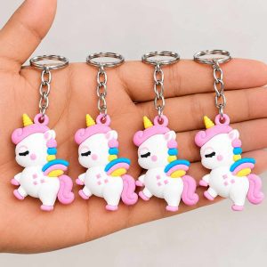86 এক পিছ Unicorn Keychain
