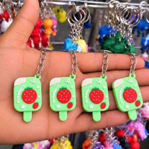 91এক পিছ  Ice Cream Keychain