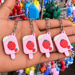 92 এক পিছ  Ice Cream Keychain